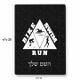 פאזל 80 חלקים בעיצוב אישי עם השם שלך בעיצוב טריאתלון מידות הארנק 14 × 20 ס"מ