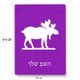 פאזל 80 חלקים בעיצוב אישי עם השם שלך בעיצוב דישון מידות הארנק 14 × 20 ס"מ