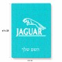 פאזל 80 חלקים בעיצוב אישי עם השם שלך בעיצוב יגואר מידות הארנק 14 × 20 ס"מ