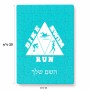 פאזל 80 חלקים בעיצוב אישי עם השם שלך בעיצוב טריאתלון מידות הארנק 14 × 20 ס"מ