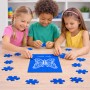 פאזל 80 חלקים בעיצוב אישי עם השם שלך בעיצוב פרפר מידות הארנק 14 × 20 ס"מ