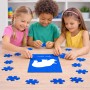 פאזל 80 חלקים בעיצוב אישי עם השם שלך בעיצוב קרנף מידות הארנק 14 × 20 ס"מ