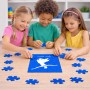 פאזל 80 חלקים בעיצוב אישי עם השם שלך בעיצוב בלרינה מידות הארנק 14 × 20 ס"מ
