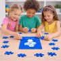 פאזל 80 חלקים בעיצוב אישי עם השם שלך בעיצוב פרח מידות הארנק 14 × 20 ס"מ
