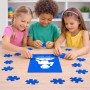 פאזל 80 חלקים בעיצוב אישי עם השם שלך בעיצוב אזור מוזיקה של די ג'יי מידות הארנק 14 × 20 ס"מ