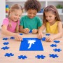 פאזל 80 חלקים בעיצוב אישי עם השם שלך בעיצוב גיטרה מידות הארנק 14 × 20 ס"מ