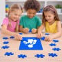 פאזל 80 חלקים בעיצוב אישי עם השם שלך בעיצוב אגרוף מידות הארנק 14 × 20 ס"מ