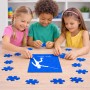 פאזל 80 חלקים בעיצוב אישי עם השם שלך בעיצוב לוחם סייף מידות הארנק 14 × 20 ס"מ