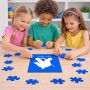 פאזל 80 חלקים בעיצוב אישי עם השם שלך בעיצוב הוקי שוערים מידות הארנק 14 × 20 ס"מ