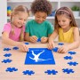 פאזל 80 חלקים בעיצוב אישי עם השם שלך בעיצוב זורק כידון מידות הארנק 14 × 20 ס"מ