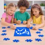 פאזל 80 חלקים בעיצוב אישי עם השם שלך בעיצוב לוחמים אולימפיים מידות הארנק 14 × 20 ס"מ