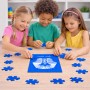 פאזל 80 חלקים בעיצוב אישי עם השם שלך בעיצוב פרעה - תות ענח' אמון מצרי מידות הארנק 14 × 20 ס"מ