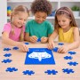 פאזל 80 חלקים בעיצוב אישי עם השם שלך בעיצוב כתר מלכותי מידות הארנק 14 × 20 ס"מ