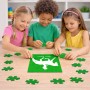 פאזל 80 חלקים בעיצוב אישי עם השם שלך בעיצוב קאוגירל - אישה מידות הארנק 14 × 20 ס"מ