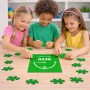 פאזל 80 חלקים בעיצוב אישי עם השם שלך בעיצוב מיכל של בירה מידות הארנק 14 × 20 ס"מ