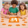 פאזל 80 חלקים בעיצוב אישי עם השם שלך בעיצוב אהבה מידות הארנק 14 × 20 ס"מ
