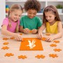 פאזל 80 חלקים בעיצוב אישי עם השם שלך בעיצוב קאובוי המערב הפרוע מידות הארנק 14 × 20 ס"מ
