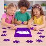 פאזל 80 חלקים בעיצוב אישי עם השם שלך בעיצוב חזיר מידות הארנק 14 × 20 ס"מ