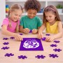 פאזל 80 חלקים בעיצוב אישי עם השם שלך בעיצוב אנג'ל מוזיקלי מידות הארנק 14 × 20 ס"מ