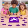 פאזל 80 חלקים בעיצוב אישי עם השם שלך בעיצוב מזלות - אריה מידות הארנק 14 × 20 ס"מ