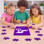 פאזל 80 חלקים בעיצוב אישי עם השם שלך בעיצוב רוכב אופניים מידות הארנק 14 × 20 ס"מ