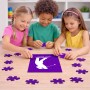 פאזל 80 חלקים בעיצוב אישי עם השם שלך בעיצוב שחקן גולף מידות הארנק 14 × 20 ס"מ