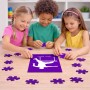 פאזל 80 חלקים בעיצוב אישי עם השם שלך בעיצוב קפיצת משוכות מידות הארנק 14 × 20 ס"מ