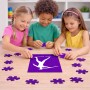 פאזל 80 חלקים בעיצוב אישי עם השם שלך בעיצוב זורק כידון מידות הארנק 14 × 20 ס"מ