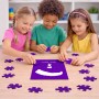 פאזל 80 חלקים בעיצוב אישי עם השם שלך בעיצוב צניחה חופשית מידות הארנק 14 × 20 ס"מ