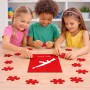 פאזל 80 חלקים בעיצוב אישי עם השם שלך בעיצוב אק 47 מידות הארנק 14 × 20 ס"מ