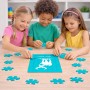 פאזל 80 חלקים בעיצוב אישי עם השם שלך בעיצוב צבי מידות הארנק 14 × 20 ס"מ