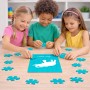 פאזל 80 חלקים בעיצוב אישי עם השם שלך בעיצוב פיל מידות הארנק 14 × 20 ס"מ