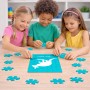פאזל 80 חלקים בעיצוב אישי עם השם שלך בעיצוב קנגורו מידות הארנק 14 × 20 ס"מ