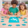 פאזל 80 חלקים בעיצוב אישי עם השם שלך בעיצוב עקרב מידות הארנק 14 × 20 ס"מ