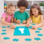 פאזל 80 חלקים בעיצוב אישי עם השם שלך בעיצוב נסיכה מידות הארנק 14 × 20 ס"מ