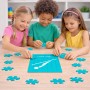 פאזל 80 חלקים בעיצוב אישי עם השם שלך בעיצוב קפיצת סקי אולימפית מידות הארנק 14 × 20 ס"מ