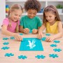 פאזל 80 חלקים בעיצוב אישי עם השם שלך בעיצוב קאובוי המערב הפרוע מידות הארנק 14 × 20 ס"מ
