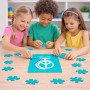 פאזל 80 חלקים בעיצוב אישי עם השם שלך בעיצוב גלובוסי שלום מידות הארנק 14 × 20 ס"מ