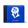 ארנק עור שחור בעיצוב אישי עם השם שלך בעיצוב צ'ה גווארה מידות הארנק 9.5 × 11 ס"מ