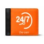 ארנק עור שחור בעיצוב אישי עם השם שלך בעיצוב 24 ביולי מידות הארנק 9.5 × 11 ס"מ