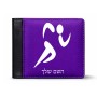 ארנק עור שחור בעיצוב אישי עם השם שלך בעיצוב רצים אולימפיים מידות הארנק 9.5 × 11 ס"מ