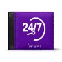 ארנק עור שחור בעיצוב אישי עם השם שלך בעיצוב 24 ביולי מידות הארנק 9.5 × 11 ס"מ