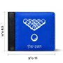 ארנק עור שחור בעיצוב אישי עם השם שלך בעיצוב בריכה - ביליארד - מידות הארנק 9.5 × 11 ס"מ