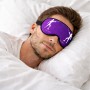 כיסוי עיניים \ מסכת שינה בעיצוב אישי עם השם שלך בעיצוב לוחם סייף גודל 21 × 10.5 ס"מ