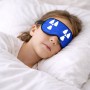 כיסוי עיניים \ מסכת שינה בעיצוב אישי עם השם שלך בעיצוב פצצת אטום גרעינית גודל 21 × 10.5 ס"מ