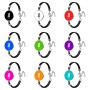 צמיד ליד בעיצוב אישי עם השם שלך בעיצוב ארנב מחזיק גזר גודל 2 × 18.5 ס"מ