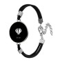 צמיד ליד בעיצוב אישי עם השם שלך בעיצוב ראש פיל גודל 2 × 18.5 ס"מ