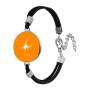 צמיד ליד בעיצוב אישי עם השם שלך בעיצוב עכביש גודל 2 × 18.5 ס"מ