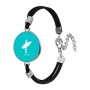 צמיד ליד בעיצוב אישי עם השם שלך בעיצוב גלישה - גלישה גודל 2 × 18.5 ס"מ