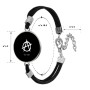 צמיד ליד בעיצוב אישי עם השם שלך בעיצוב אנרכיה גודל 2 × 18.5 ס"מ